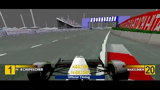 F1 97 | Monaco GP with Mika Hakkinen