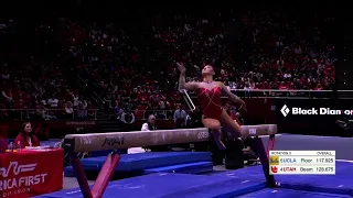 Kara Eaker Near Perfect Beam Utah vs UCLA 2023 9.975