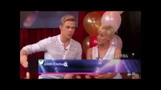Kellie Pickler & Derek Hough - GMA after party - Dancing with the stars