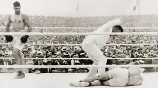 Jack Dempsey vs Georges Carpentier || "Fight of the Century" || HIGHLIGHTS