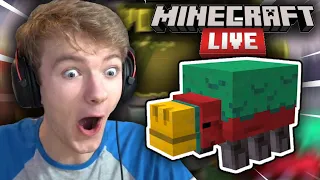 TommyInnit Reacts to New Mob SNIFFER... (Minecraft Live 2022)
