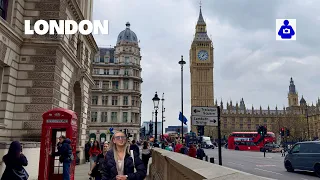 London Walk 🇬🇧 VICTORIA Station, Westminster Cathedral to 🔔 BIG BEN | Central London Walking Tour.