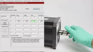 Comment tester le codeur de servomoteur avec TI-5000EX