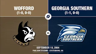 2004 Week 3 - Wofford at Georgia Southern