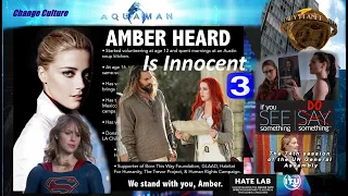 Amber Heard is Innocent 3 - Domestic Abuse, Aquaman, Melissa Benoist, & Change Culture (Documentary)