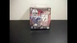 2013 Panini Elite Football Hobby Box Break