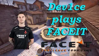 Dev1ce POV (Astralis) plays FACEIT Pro League (FPL) / 9 June 2020 / inferno