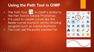 Using the Path Tool in Gimp 2.8