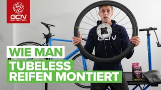 Wie man Tubeless Reifen montiert | Schlauchlose Reifen selber wechseln