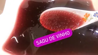 NUNCA MAIS ERREI MEU SAGU DE VINHO! AGORA PERFEITO SEM GOMA #sagudevinho Chef-@sandrinhanacozinha2194