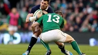 Ireland v Scotland - First Half Highlights 2nd February 2014