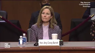 WATCH: Sen. Sheldon Whitehouse questions Supreme Court nominee Amy Coney Barrett