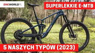 Lekkie fulle e-MTB: Top 5 na 2023 rok!