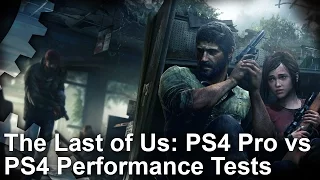 The Last of Us Remastered PS4 Pro vs PS4 Gameplay Frame-Rate Test