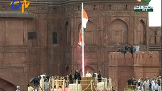 PM Modi Unfurls The Tricolour From The Ramparts Of The Red Fort