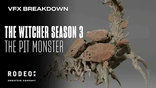 The Witcher Season 3 - VFX Breakdown - The Pit Monster