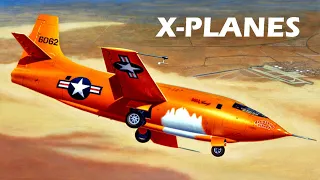 THE X-PLANES OF EDWARDS! - Painting the famed research aircraft at the Air Force Flight Test Center