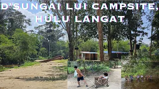 #12 Camping at D'Sungai Lui Campsite, Hulu Langat. Chill, foggy mornings in shady areas | KZM Oscar.