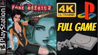 Fear Effect 2: Retro Helix | PS1 | 4K60ᶠᵖˢ UHD🔴| Longplay Walkthrough Playthrough Full Movie Game