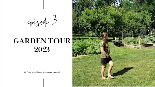 Garden tour || Episode 3|| June 2023 ||