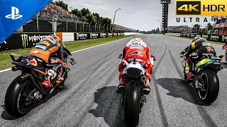 MotoGP 23 120% EXTREME Difficulty | CatalanGP Race | Ultra High Graphics Gameplay (4K/60FPS)