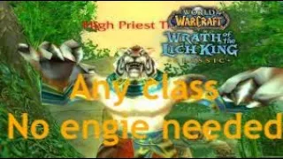 WOTLK Classic- Any class can glitch zg tiger boss to p2 (no engie needed)