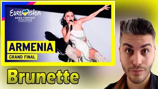 [ENG SUB] Brunette - Future Lover (LIVE) | Armenia 🇦🇲 | Grand Final | Eurovision 2023 REACTION