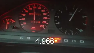 0-100kmh acceleration BMW E30 330 SC