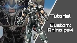 Custom de Rhino de  Spider-man  PS4 || Marvel legends || Tutorial en español