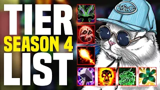 Season 4 M+ ALL SPEC Tier List | Tanks/Healers/DPS