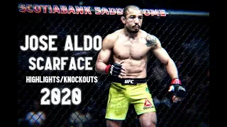 Jose "SCARFACE" Aldo - 2020 UFC Moments/Highlights/Knockout [FullHD]