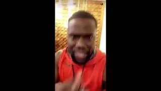 Hilarious Video of Kevin Hart Falling Up The Stairs While Snapchatting