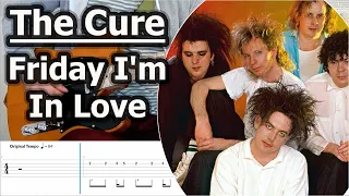 The Cure - Friday I'm In Love | Guitar Tabs Tutorial