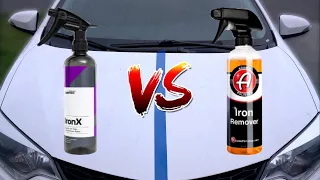 CarPro Iron X vs Adam’s Iron Remover