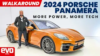 2024 Porsche Panamera Turbo E-Hybrid | Now With Active Ride  | First Look | evo India