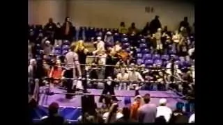 The Sandman vs Balls Mahoney (Stairway to Hell match)