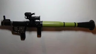 Обзор игрушек.Базука RPG 7V.