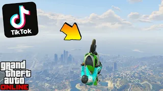 Testing Viral Tiktok GTA 5 Real Glitches #5