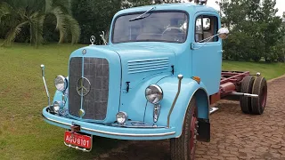 Caminhão Mercedes Benz L312, ano 1957 - ORIGINAL