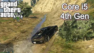 Core i5 4th Gen GTA 5 Gameplay Without Graphics card