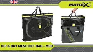 *** Coarse & Match Fishing TV *** Dip & Dry Net Bag – Medium