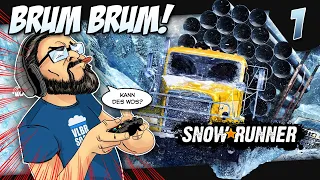 🎮 BIRGER ZOCKT Snowrunner #1 - Brum Brum & Pumpe Düse durch d´Lettn!