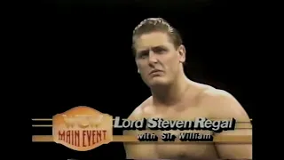 Ricky Steamboat vs Lord Steven Regal   Main Event Aug 1st, 1993