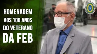 Homenagem aos 100 anos de Veterano da FEB