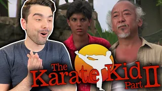 The Karate Kid Part 2 (1986) Movie Reaction! MR. MIYAGI IS MY FAVOURITE CHARACTER EVER!!