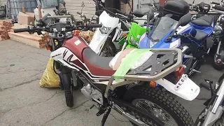 Мотоциклы и мопеды на рынке Зеленый угол Владивосток