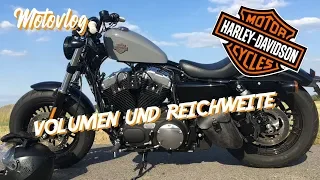 Reichweite vom Tank der Sportster nach dem Umbau | Sportster Forty Eight| Motovlog