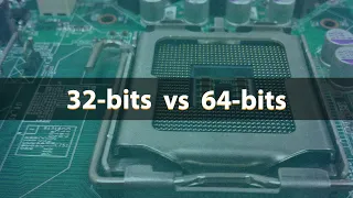 Diferencia entre un sistema de 32-BITS y uno de 64-BITS