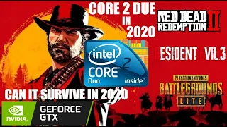 Core 2 Duo in 2020 Gaming | 3 Games Test on E6550 | E6550 in 2020 Gaming - Core 2 Duo Gaming