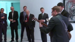 Take Five Till Brönner Barack Obama Angela Merkel Bundeskanzleramt Berlin 17.11.2016